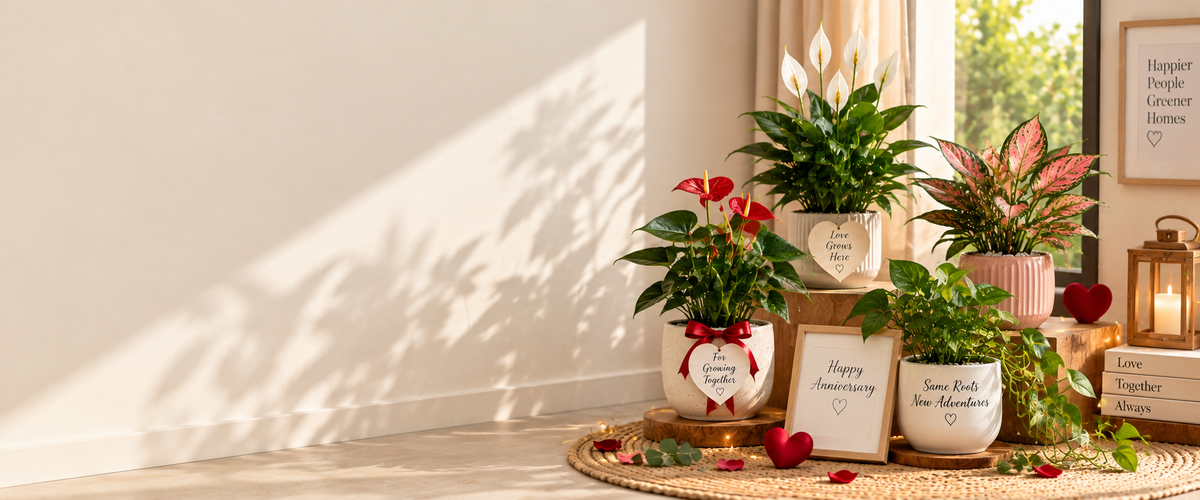 Anniversary Plants That Grow Love & Memories